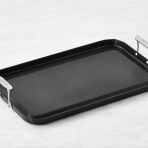 All-Clad HA1 Expert Hard Anodized Nonstick Double Burner Griddle